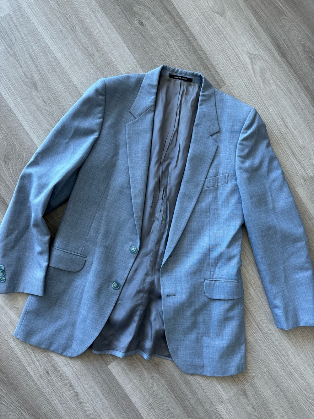 Yves Saint Laurent Light Blue Men’s Classic Blazer